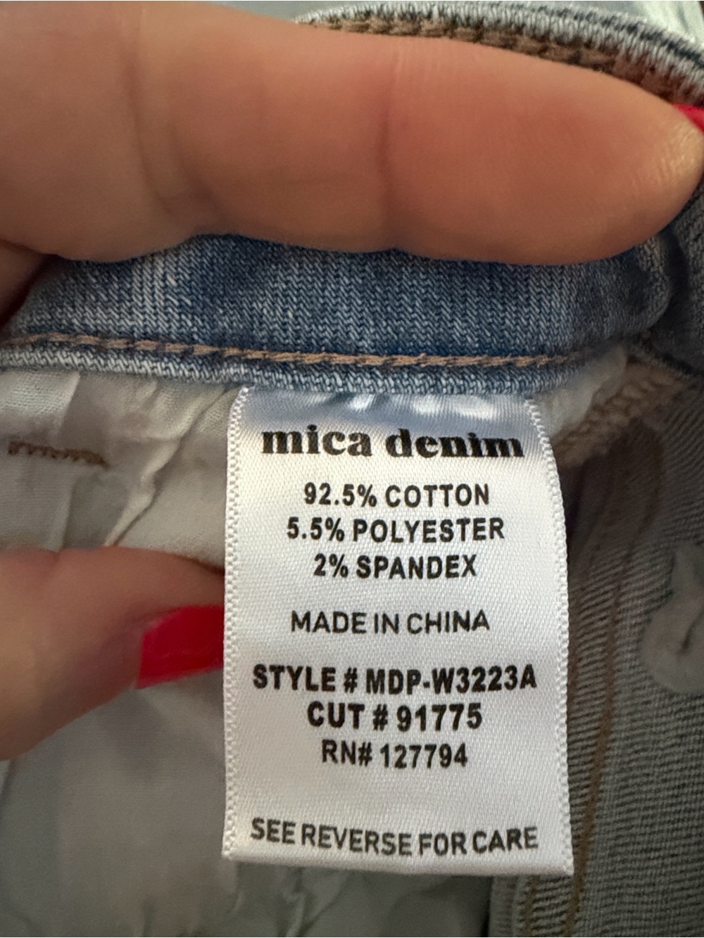Mica Wide Leg Jeans - 5/27 NWT - Picture 4 of 4